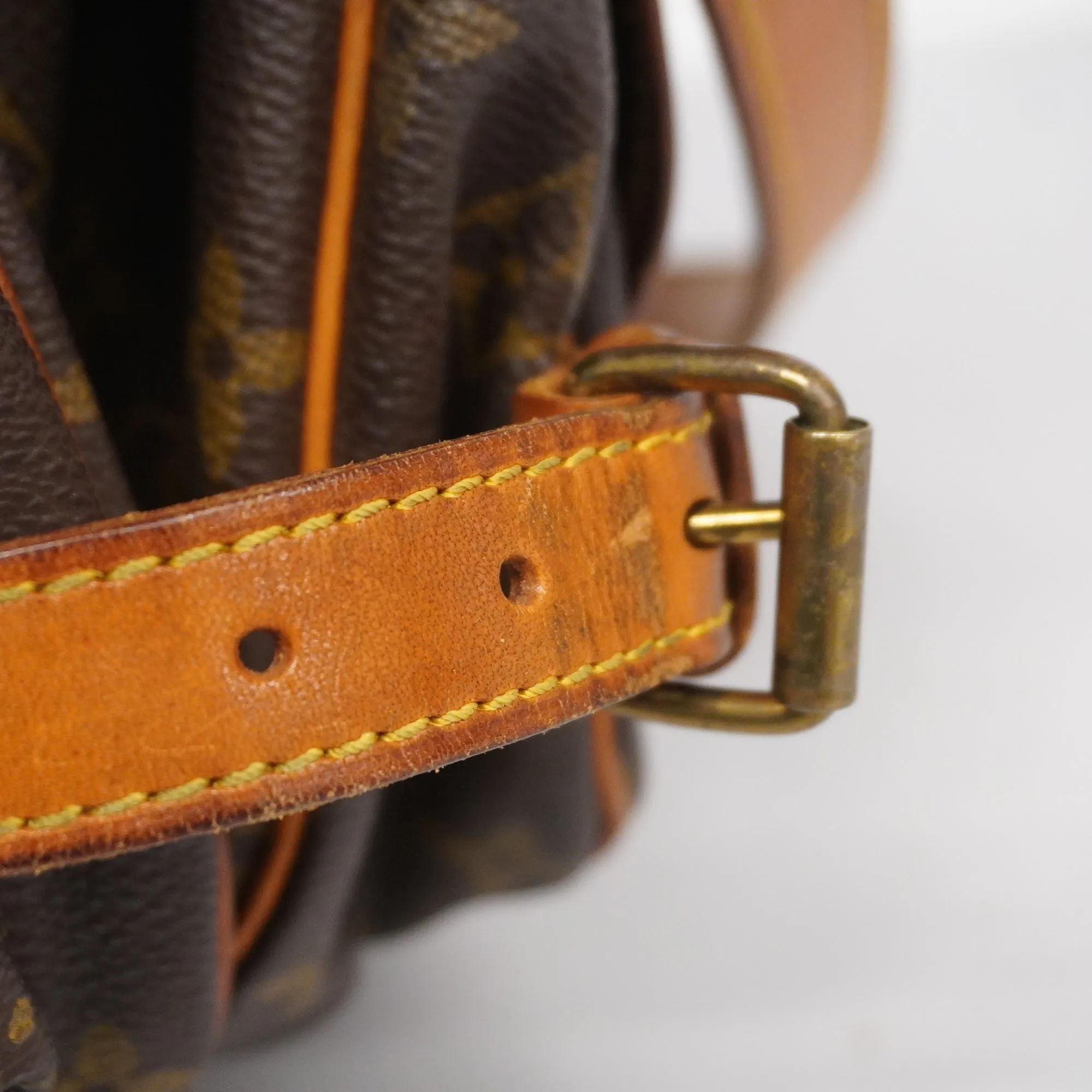 Louis VuittonAuth  Monogram Saumur 30 M42256 Women's Shoulder Bag