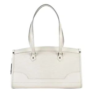 Louis?Vuitton Madeleine PM Epi Shoulder Bag White