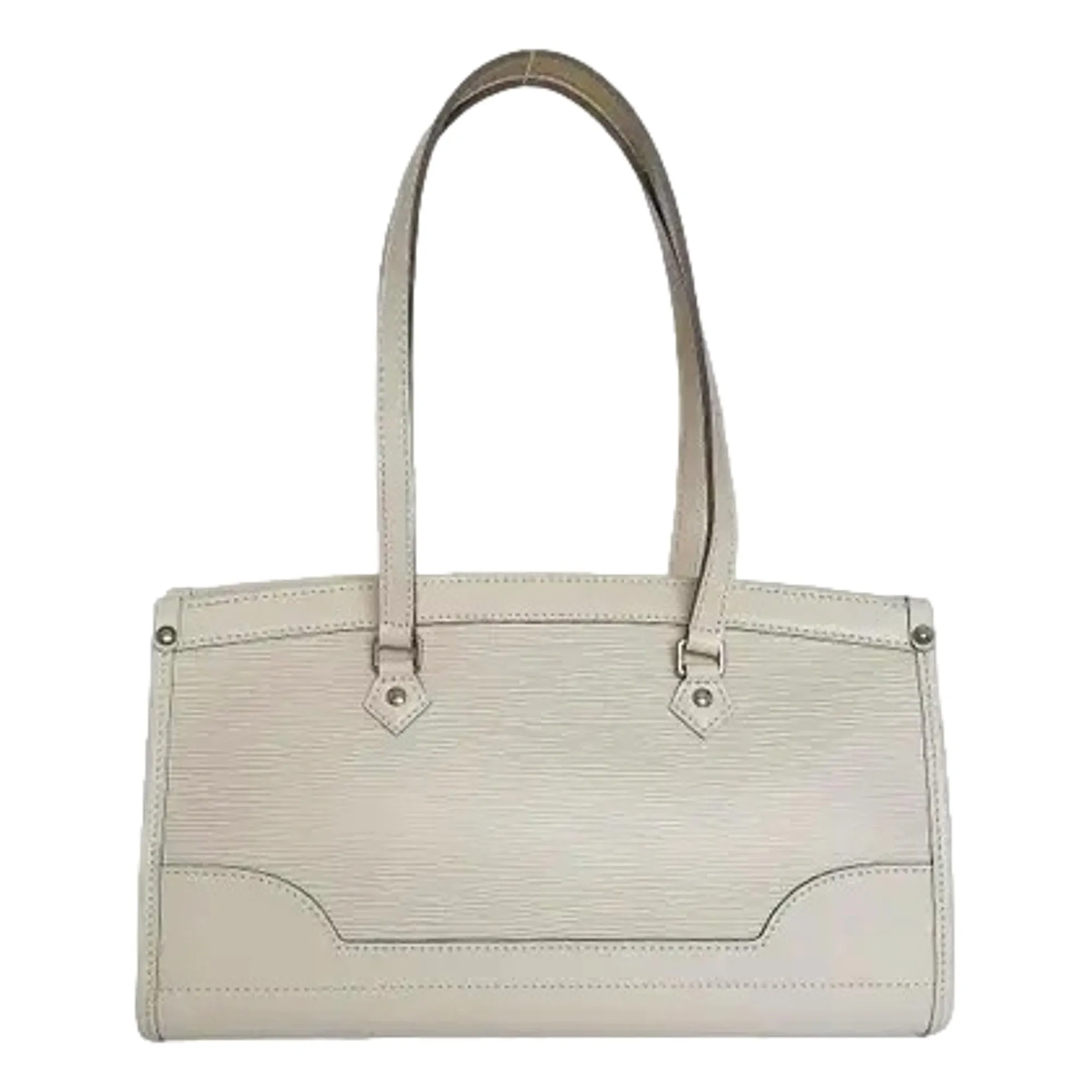 Louis?Vuitton Madeleine PM Epi Shoulder Bag White