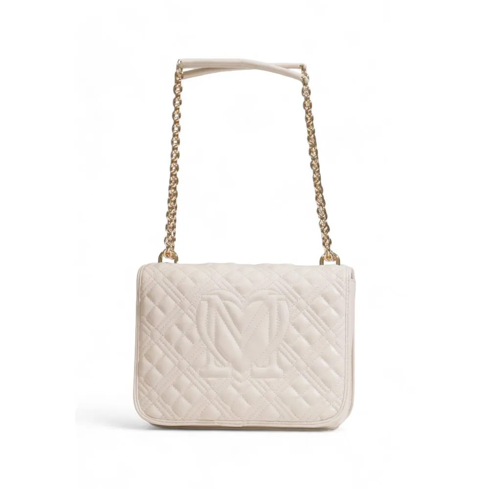Love Moschino Beige Polyethylene Handbag