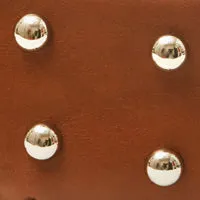 Lune Handbags - Shoulder - Lune Hazelnut W/ Studs