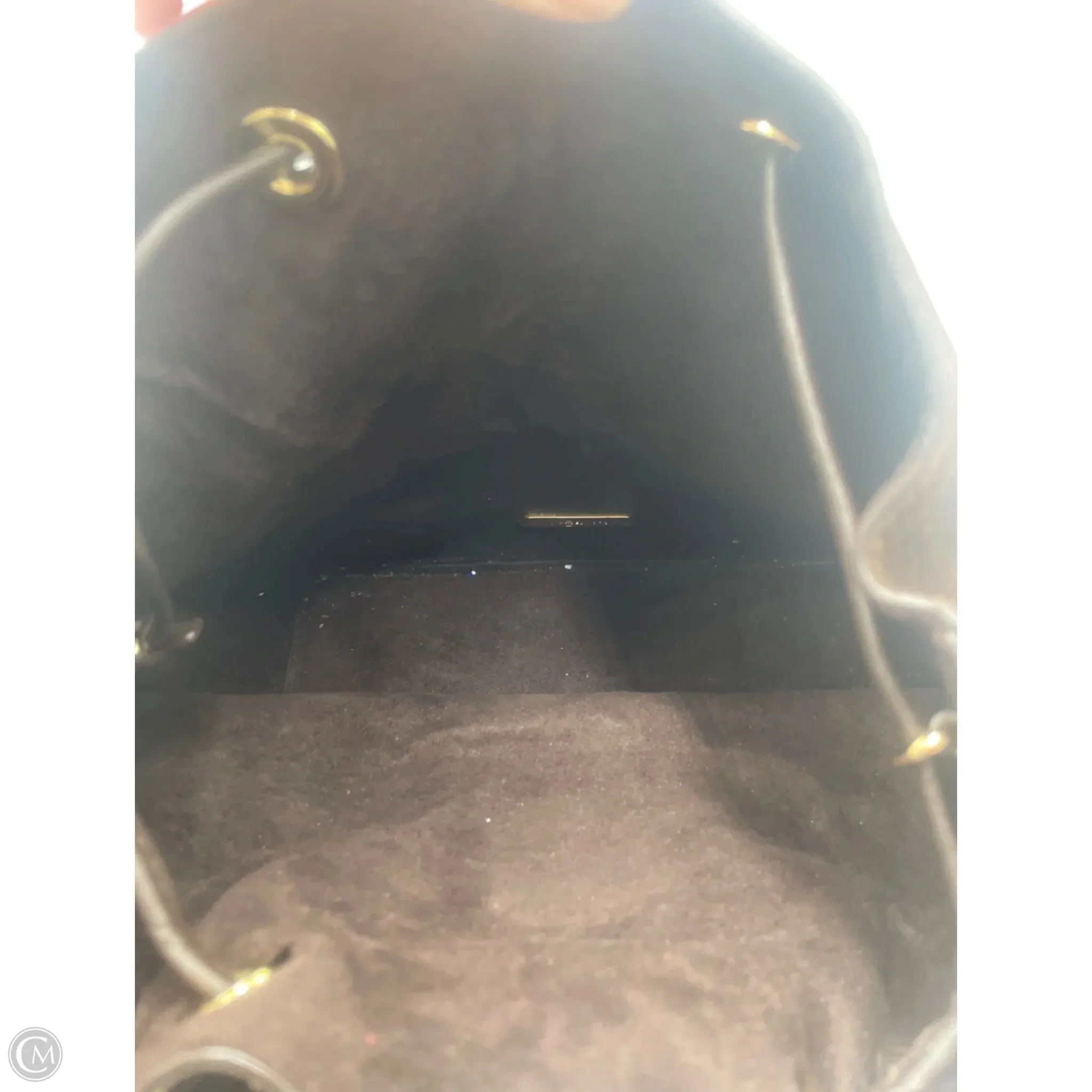 Michael Kors Cary Suede Designer Leather Bucket Bag