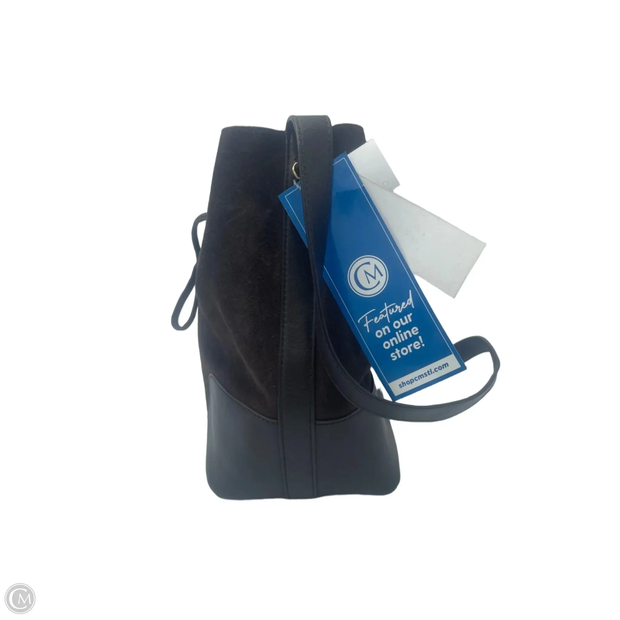 Michael Kors Cary Suede Designer Leather Bucket Bag
