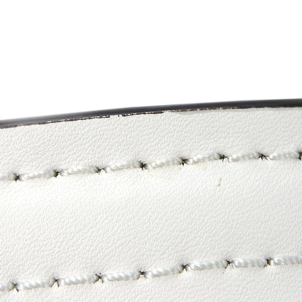 MICHAEL KORS Shoulder Bag 35T1GUWC5I Leather, Canvas white Women Used