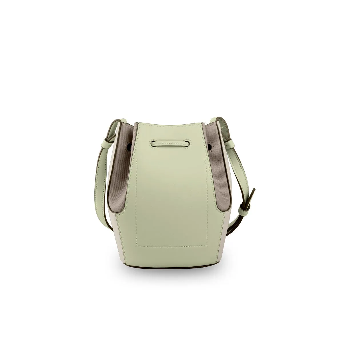 Mini Chantal Drawstring Leather Bag