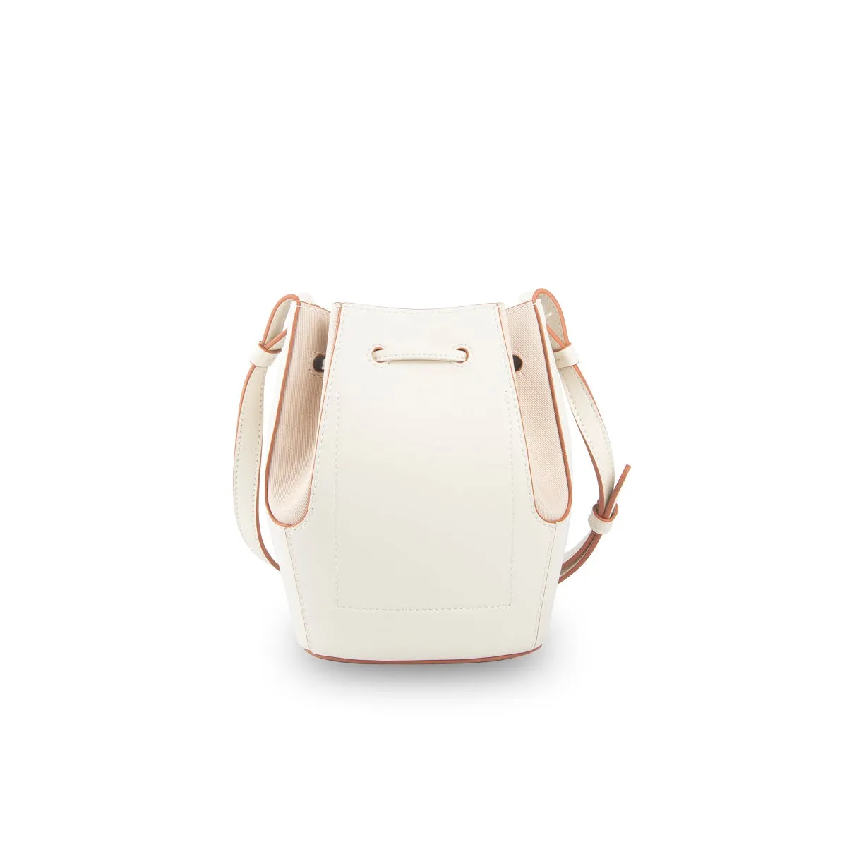 Mini Chantal Drawstring Leather Bag