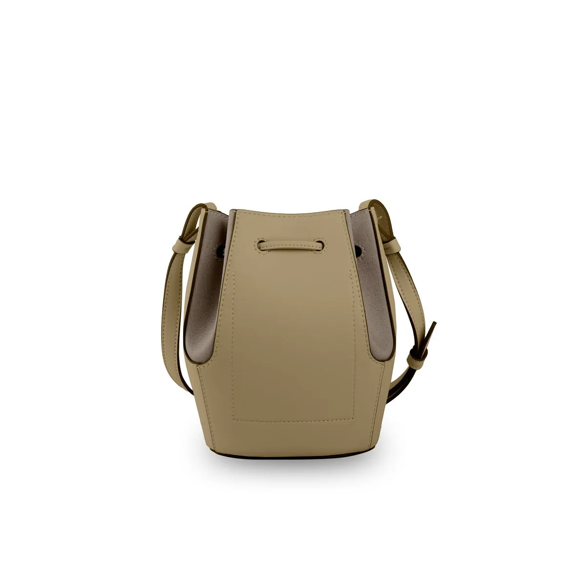 Mini Chantal Drawstring Leather Bag
