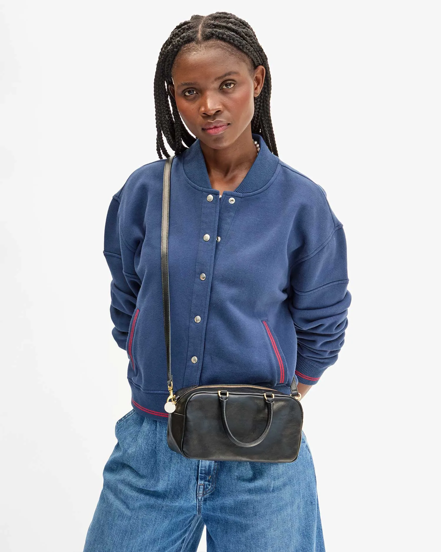 Petite Claudine Handbags - Crossbody - Petite Claudine Black