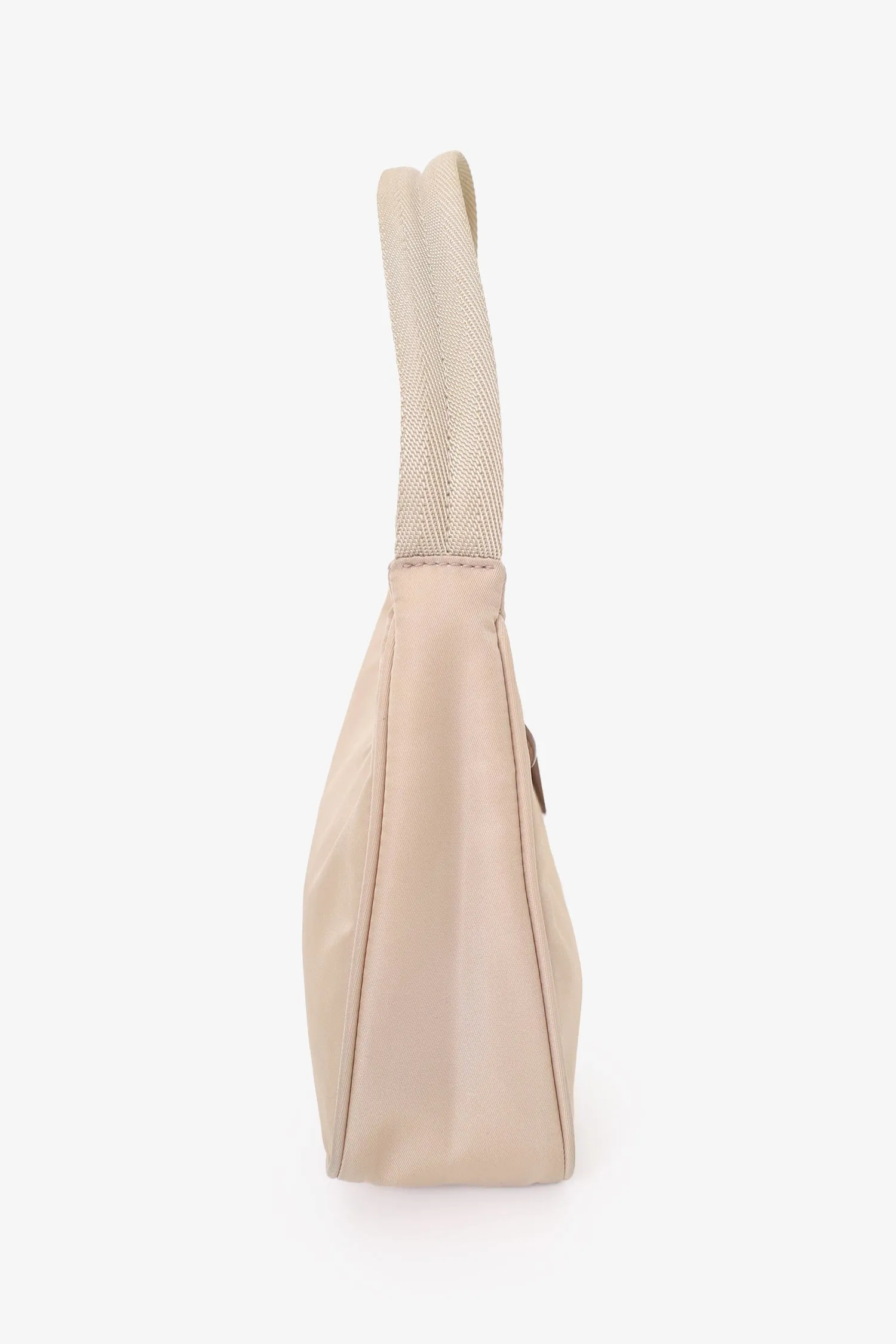 Prada Beige Nylon Re-Edition 2000 Shoulder Bag