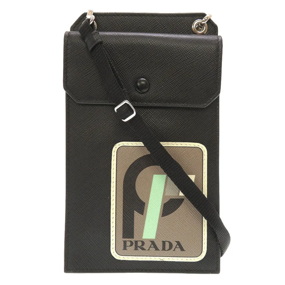 PRADA Shoulder Bag 2ZH068 leather black
