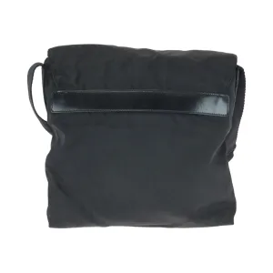 PRADA Shoulder Bag B5469F Nylon black Shoulder Bag pochette Test Triangle With logo Women Used