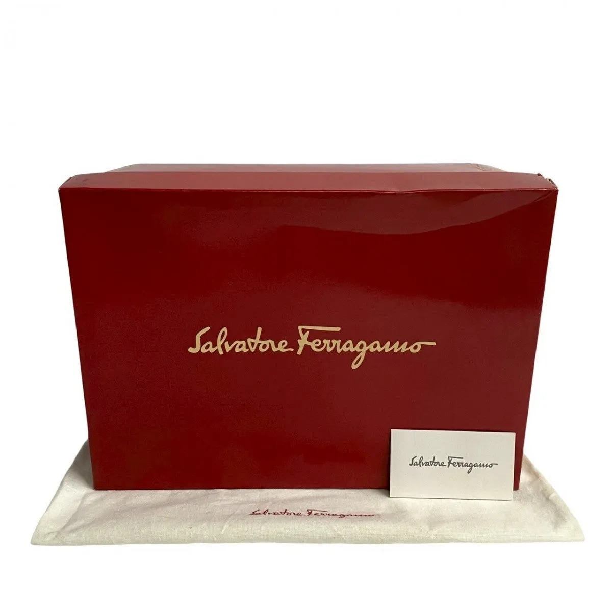 Salvatore Ferragamo Shoulder Bag Calfskin black