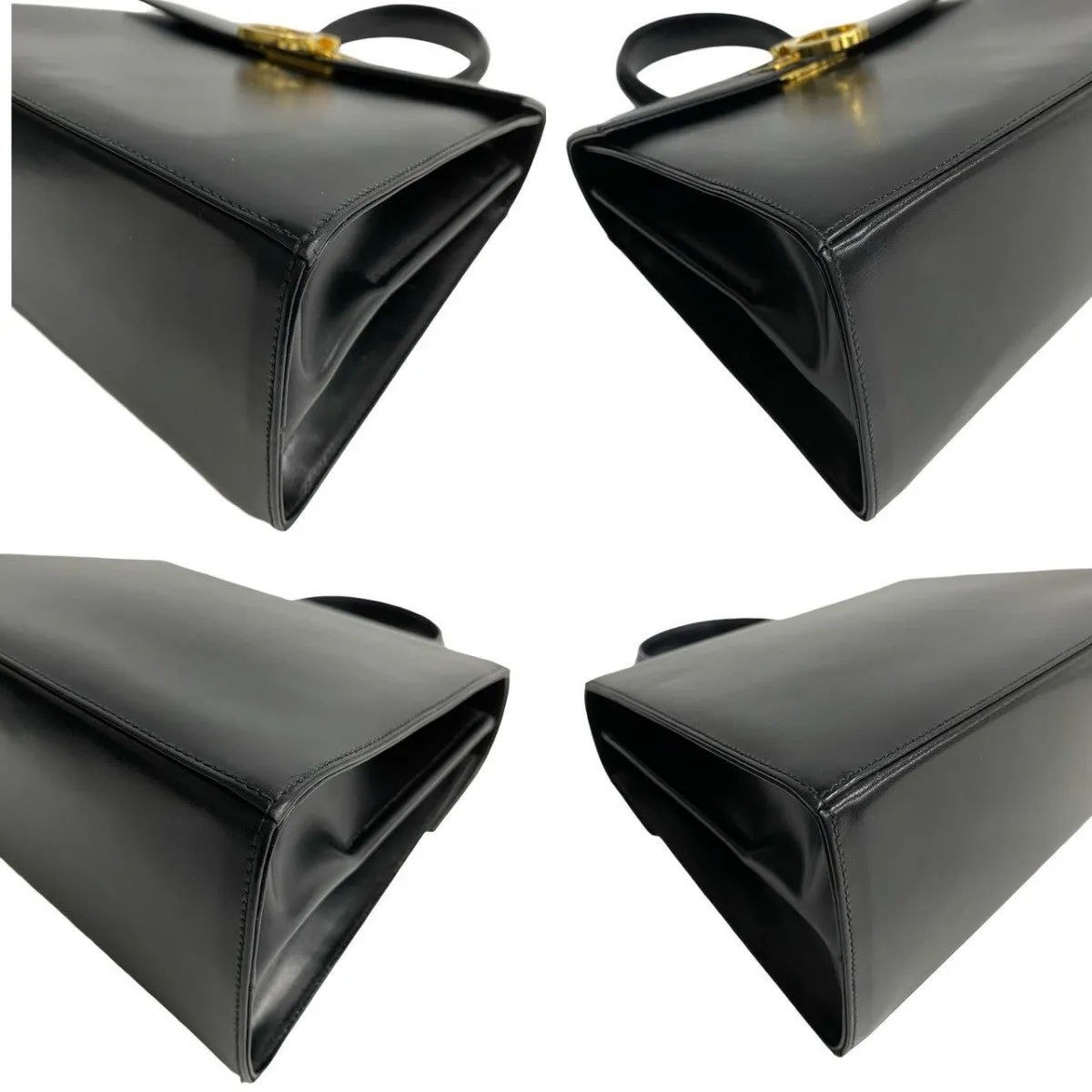 Salvatore Ferragamo Shoulder Bag leather black