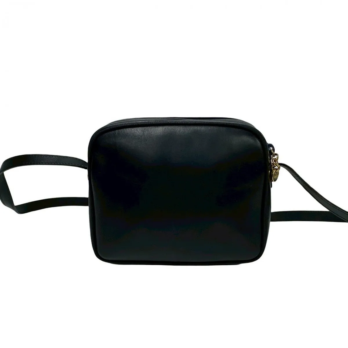 Salvatore Ferragamo Shoulder Bag leather Navy
