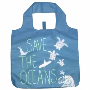 Save the Ocean Reusable Shopping Bag-Machine washable