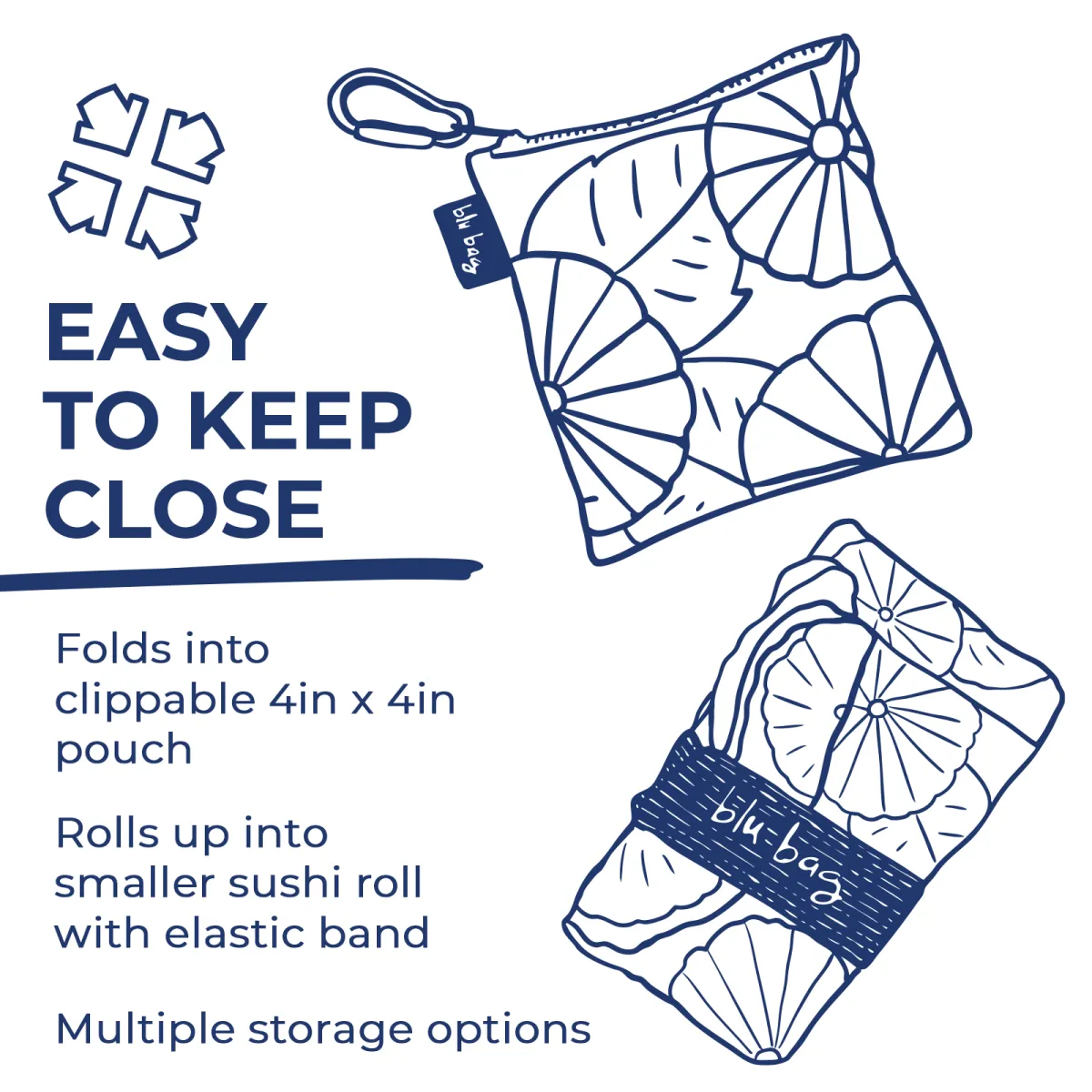 Save the Ocean Reusable Shopping Bag-Machine washable