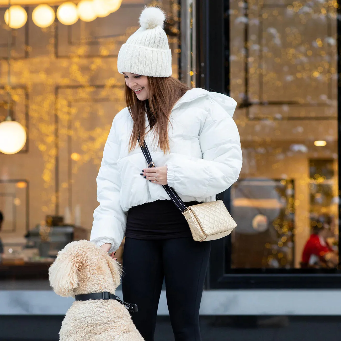 Scout Crossbody After Hours Gold Quilted