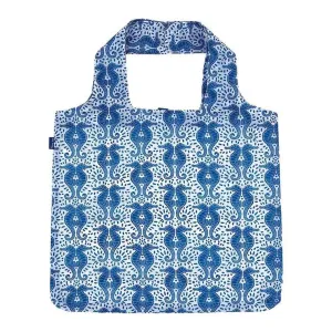Seahorses blu Reusable Shopping Bag-Machine washable