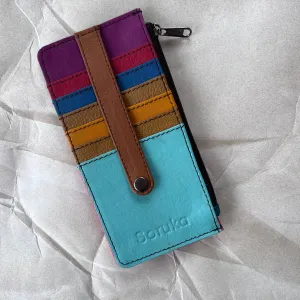 Soruka - Cassie Card Holder, Turquoise