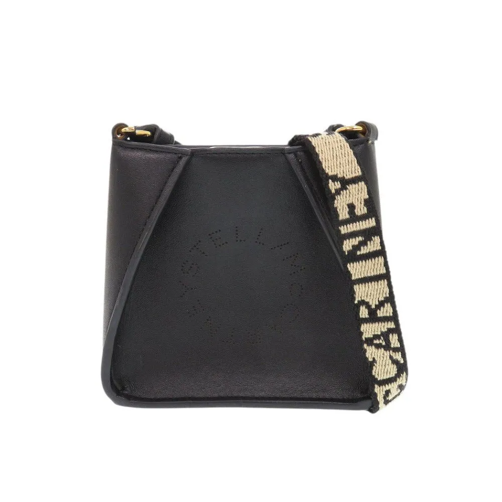 Stella McCartney Shoulder Bag SP21700159 Leather, Canvas black Micro Pochette