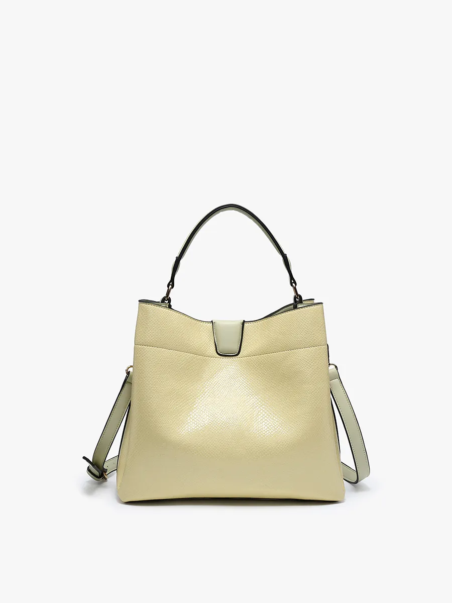 Tati Vegan Snake Satchel