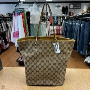 Tote Luxury Designer By Gucci, Size: Medium