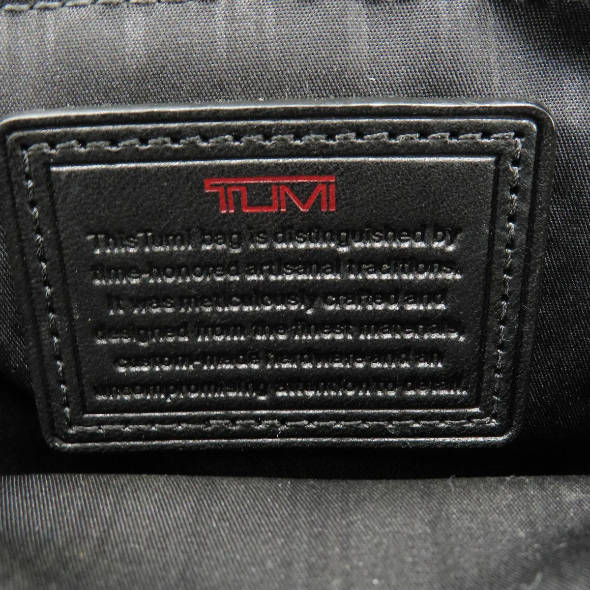 TUMI Shoulder Bag Nylon black logo mens(Unisex) Used