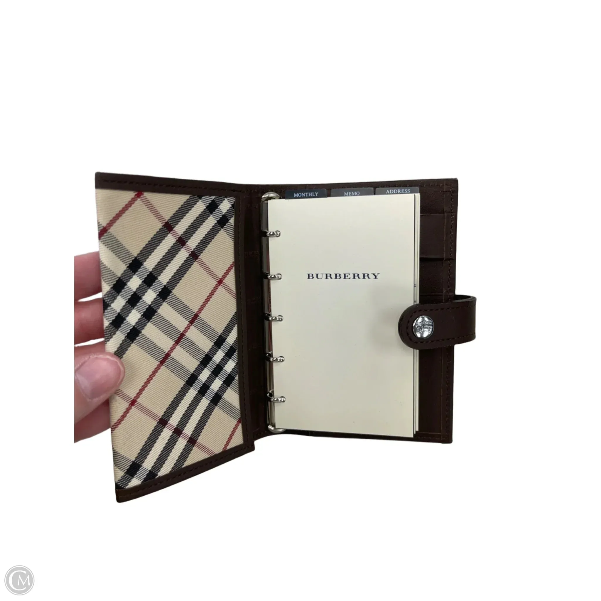 Wallet Luxury Designer By Burberry, Size: Small
