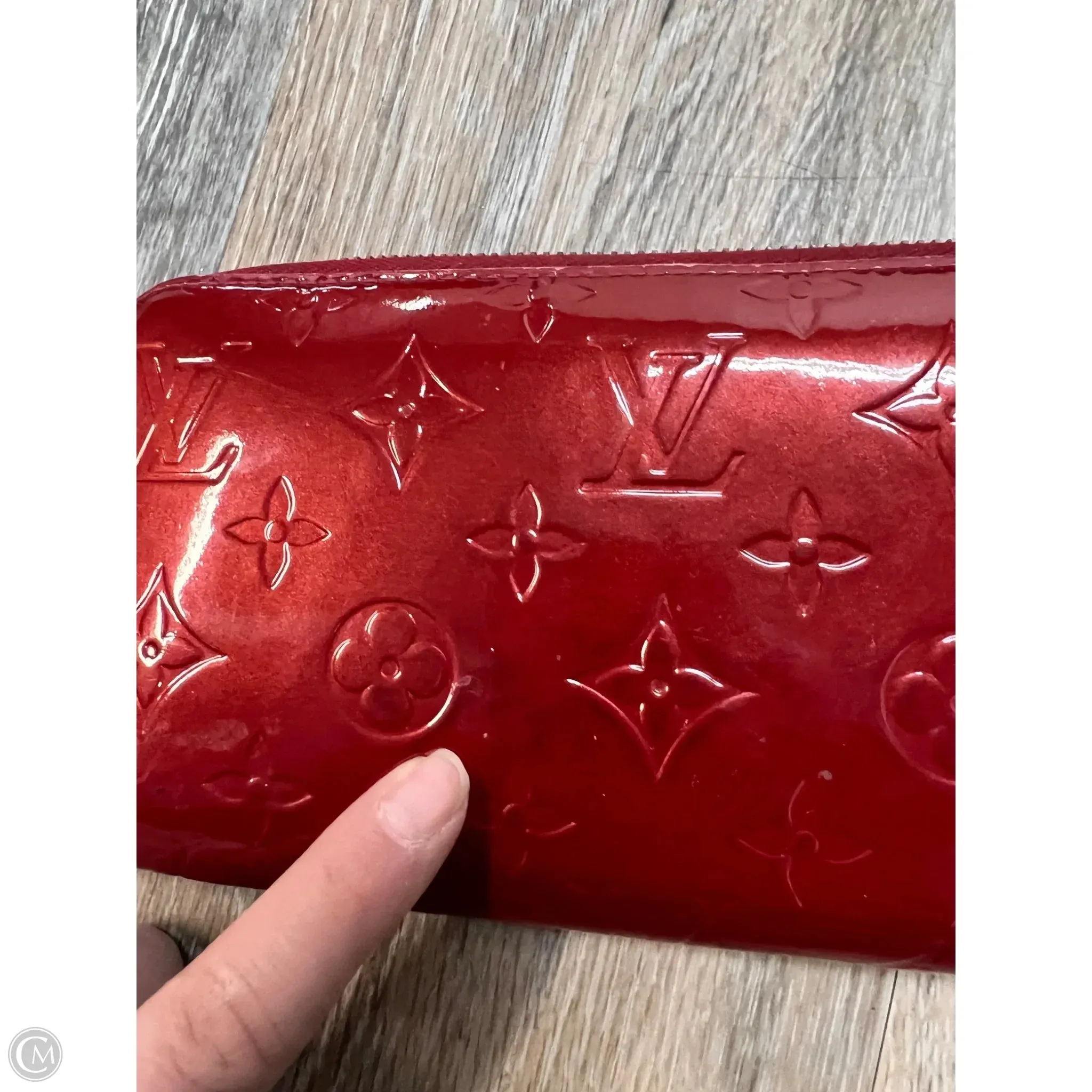 Wallet Luxury Designer By Louis Vuitton, Size: Large