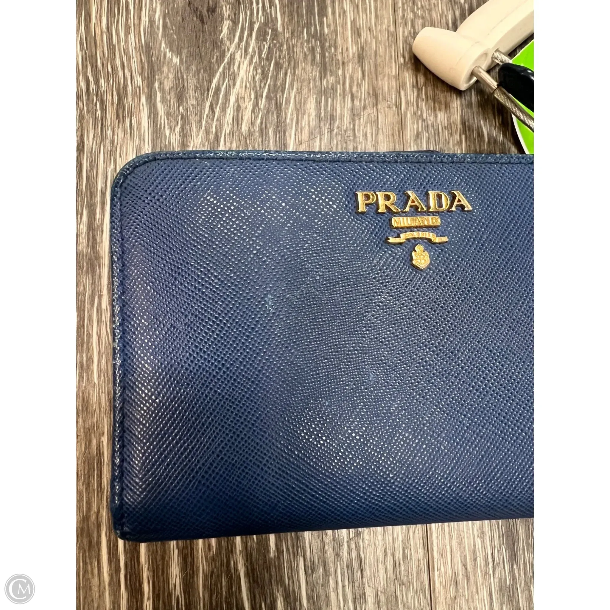 Wallet Luxury Designer By Prada, Size: Small