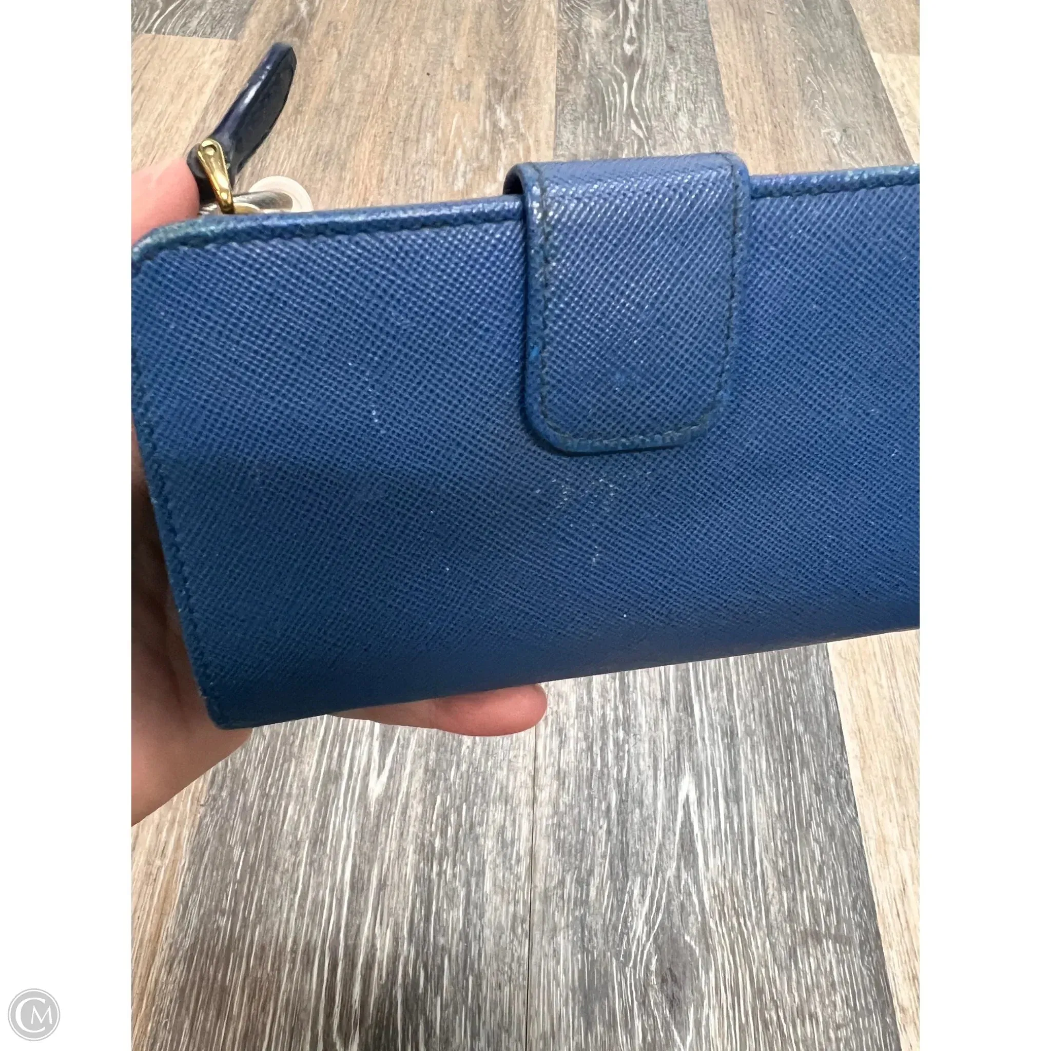Wallet Luxury Designer By Prada, Size: Small