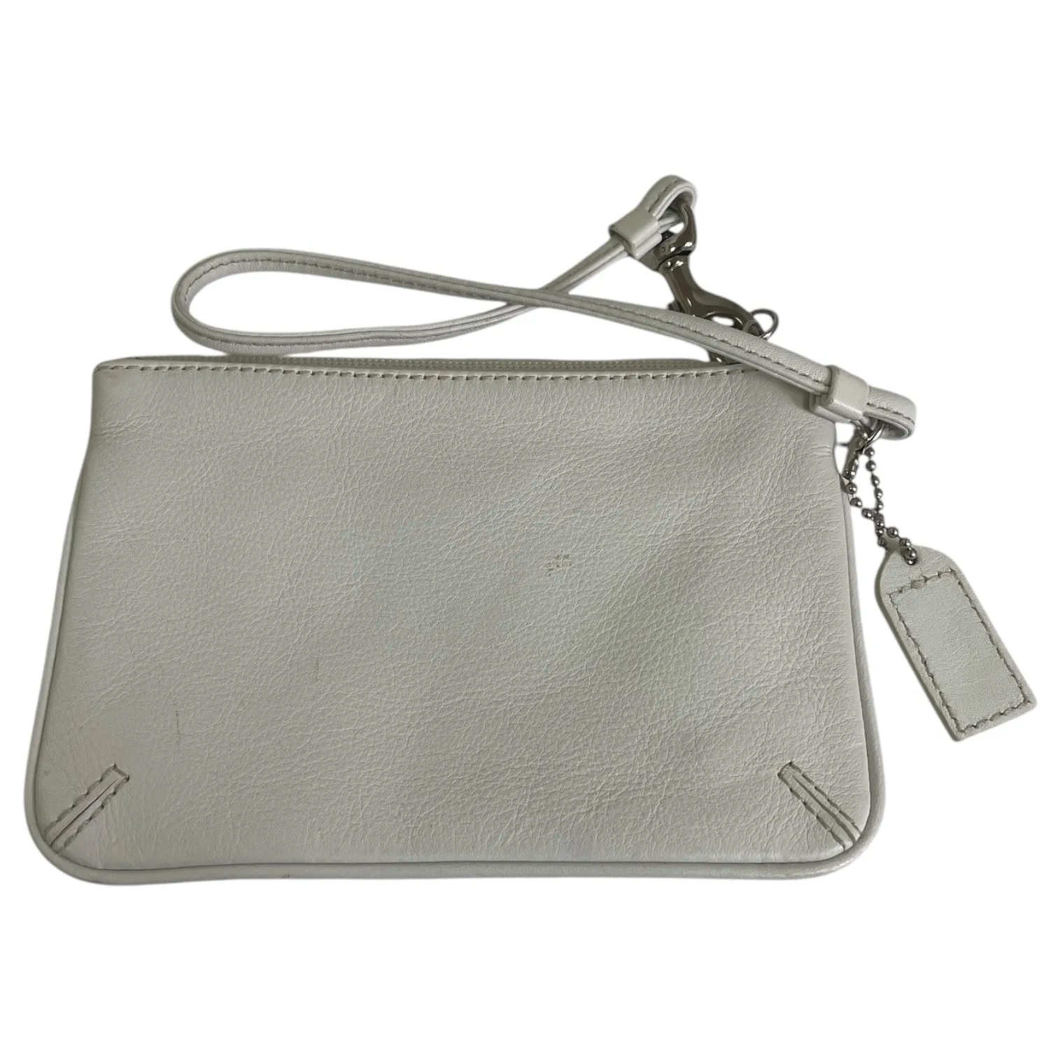 Wristlet Designer By Coach In Cream, Size:Small