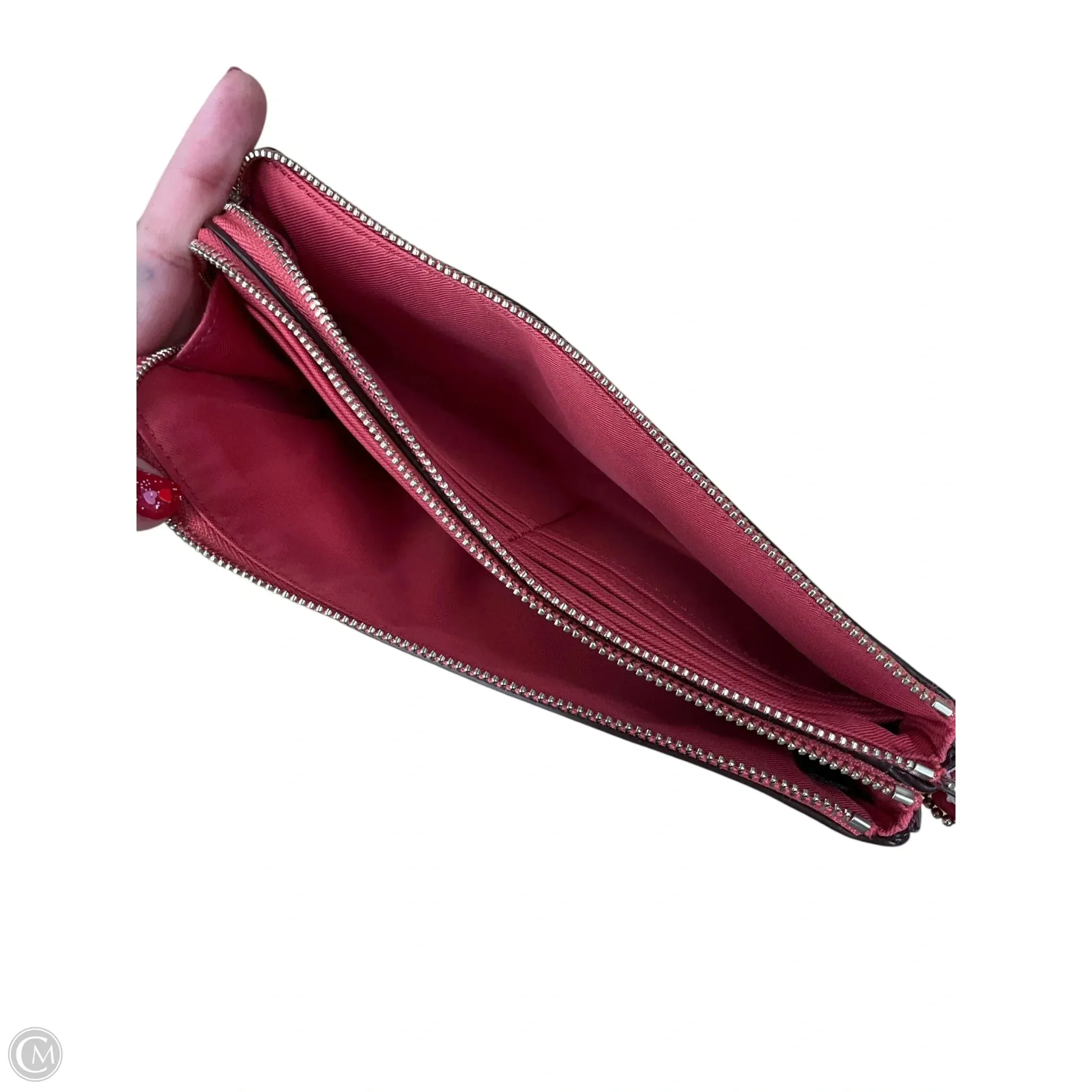 Wristlet Designer By Coach, Size: Large