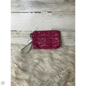 Wristlet Designer By Coach, Size: Medium