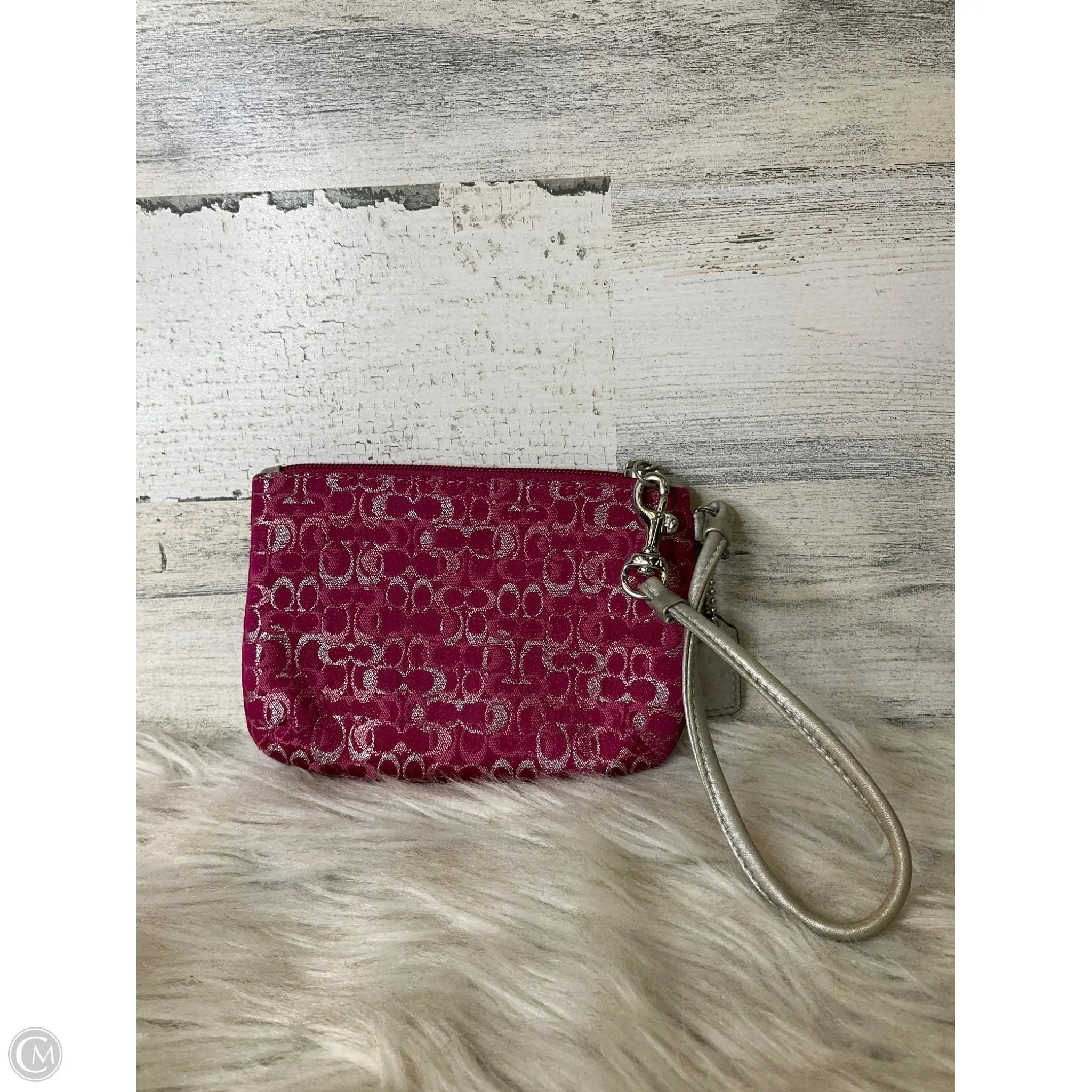 Wristlet Designer By Coach, Size: Medium