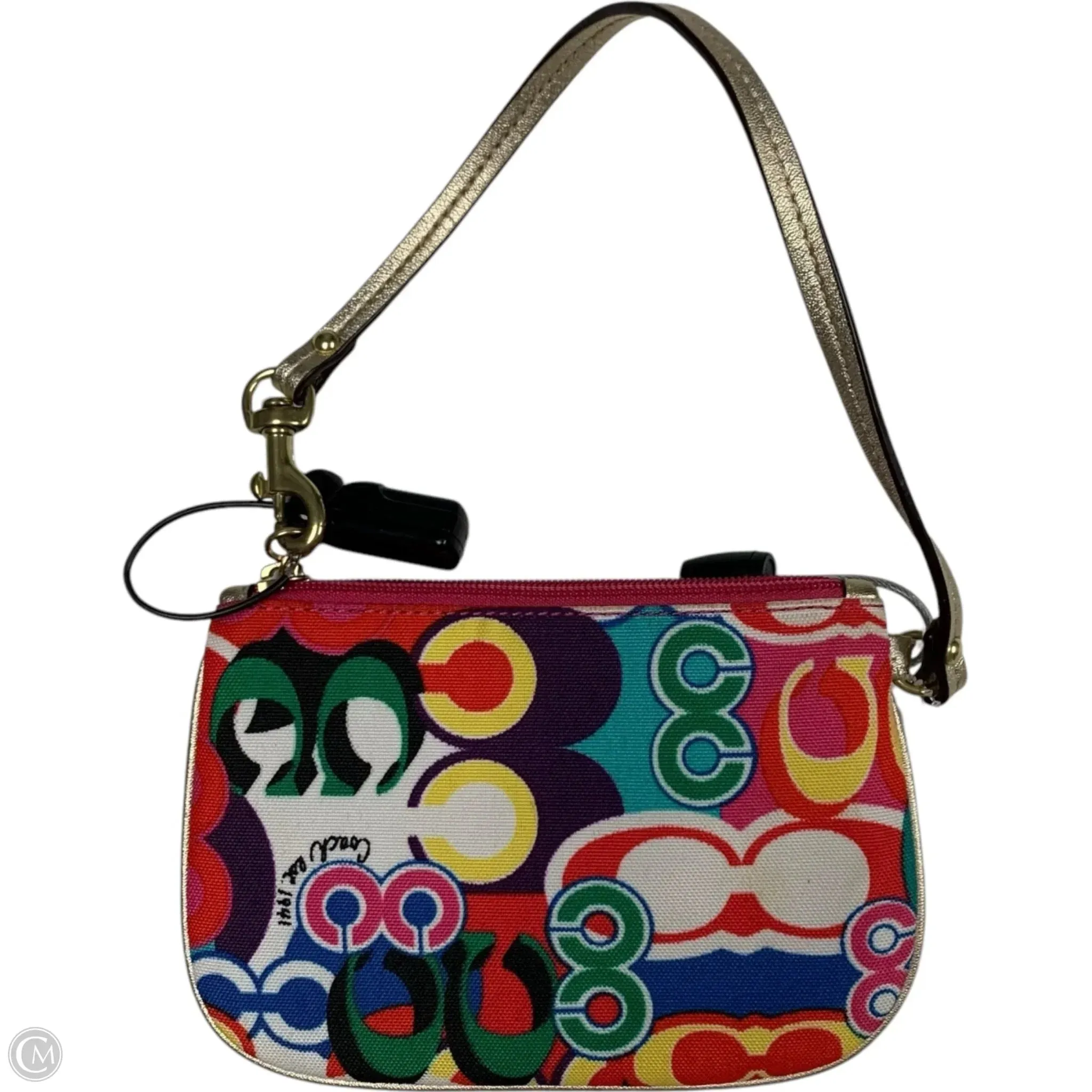 Wristlet Designer By Coach, Size: Small
