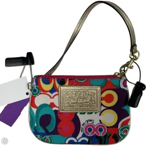 Wristlet Designer By Coach, Size: Small
