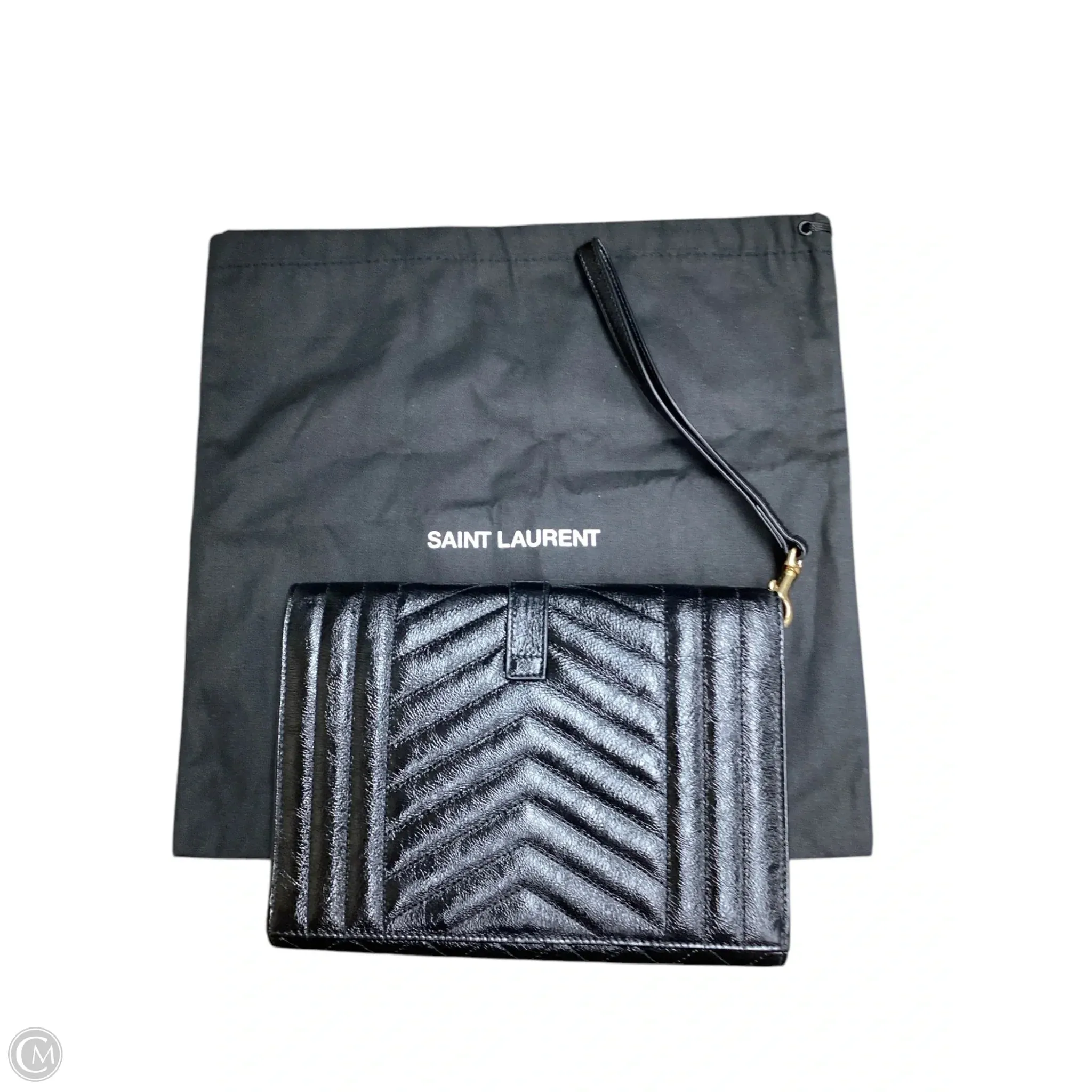 Wristlet Luxury Designer By Yves Saint Laurent, Size: Medium