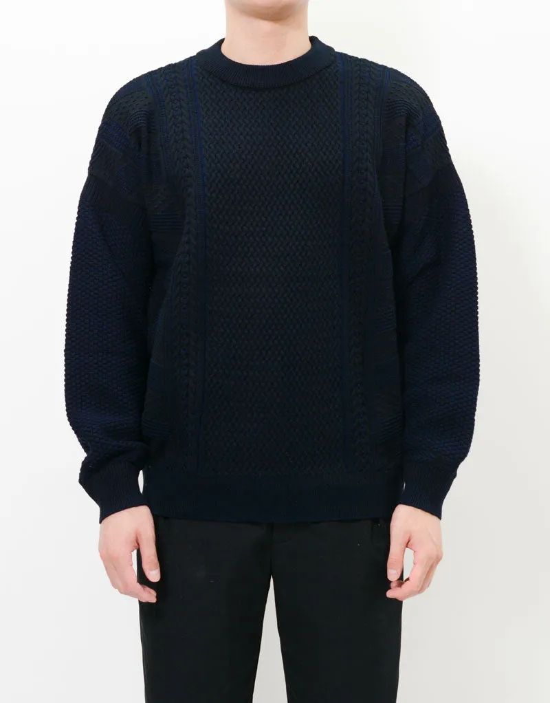 YASHIKI ?? master-piece Seijyaku Knit No.YSK22AWMS02