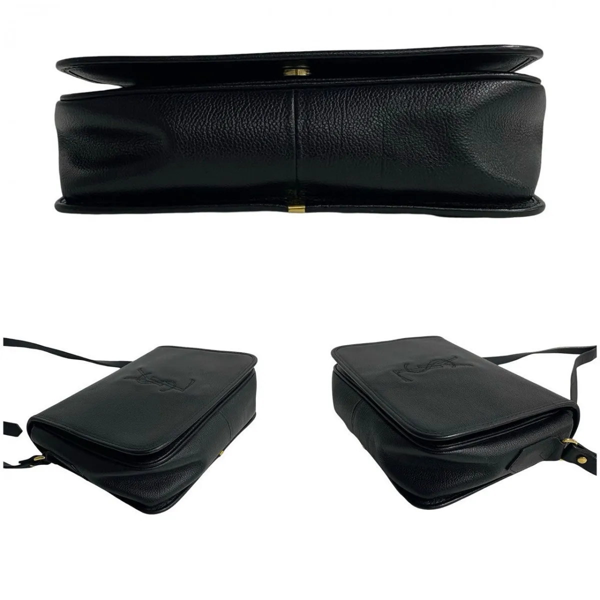 YVES SAINT LAURENT Shoulder Bag leather black