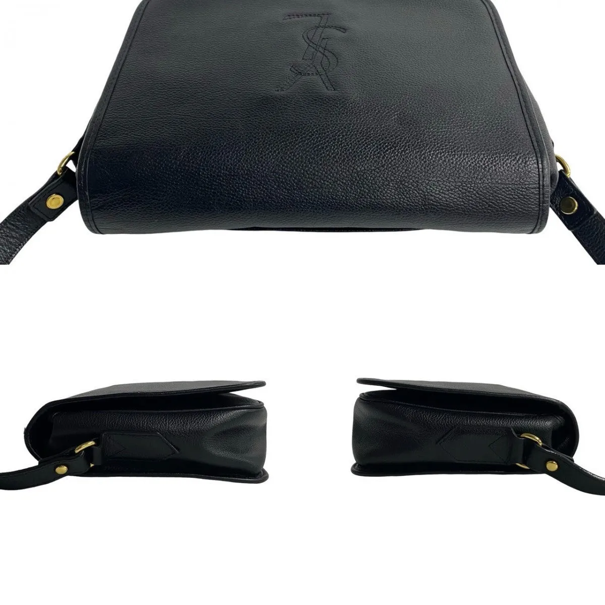 YVES SAINT LAURENT Shoulder Bag leather black